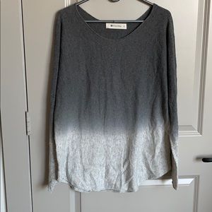 Grey and white Sweater